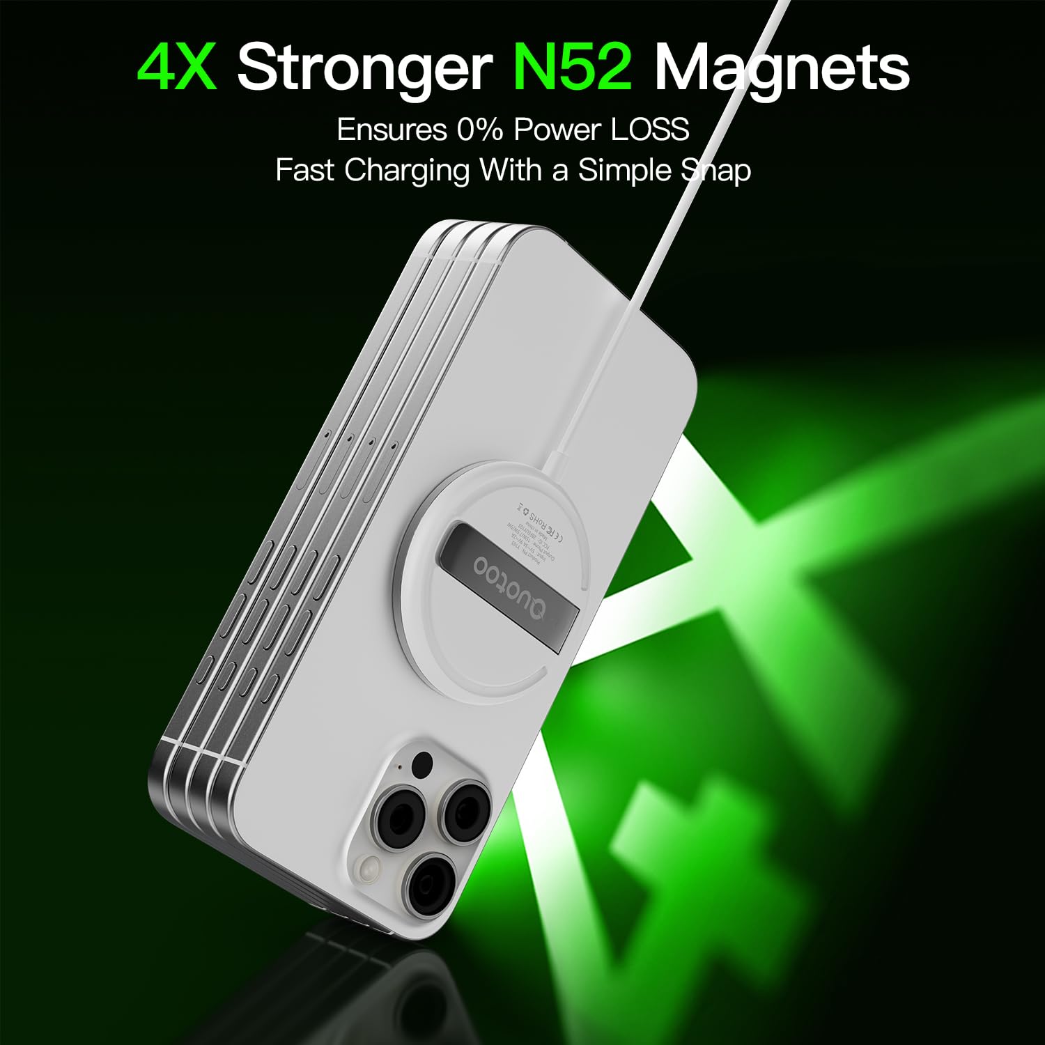 Ouotoo magnetic isolation and smart protection chip safeguards against overheating