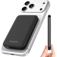Ouotoo MagSafe 5000mAh with a compact slim body for pocket travel