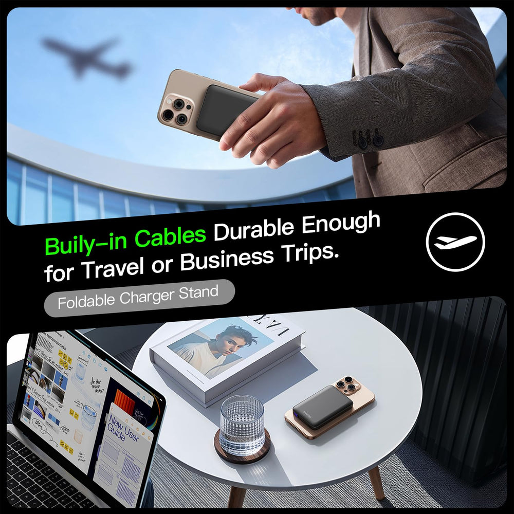 Ouotoo MagSafe on-the-go usage during daily activities