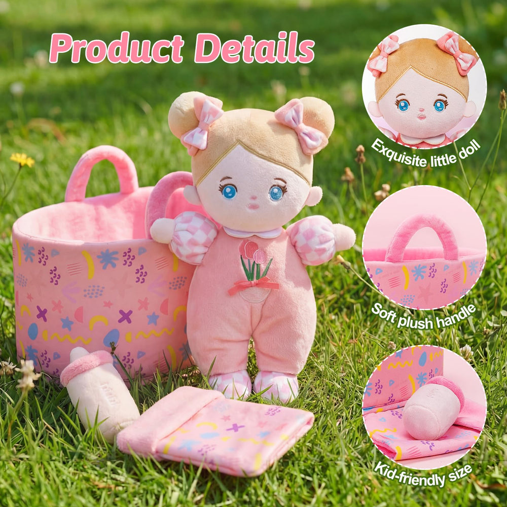 OUOZZZ doll with crying expression encourages nurturing responses.