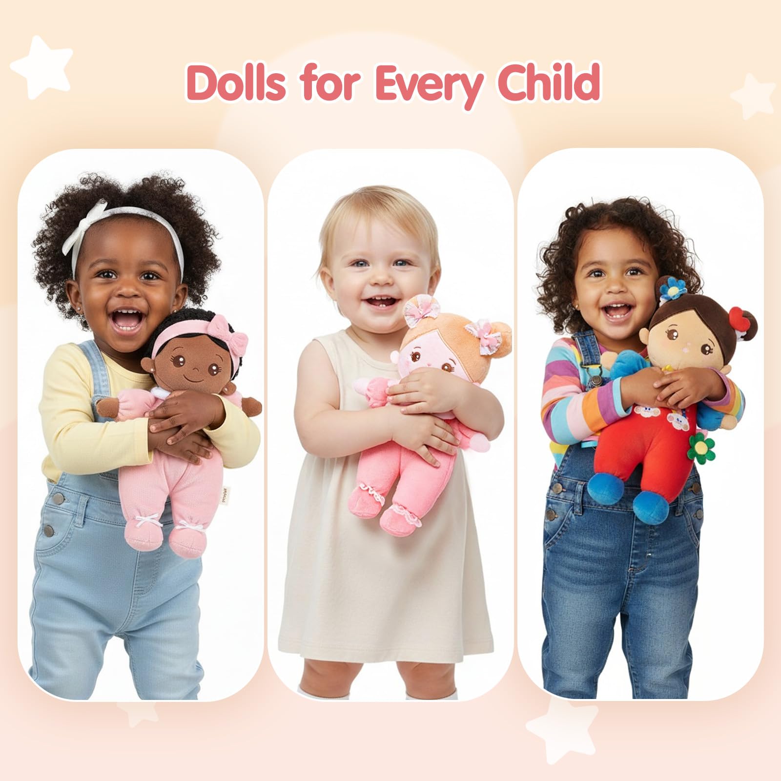 OUOZZZ Machine-washable doll care for quick cleaning
