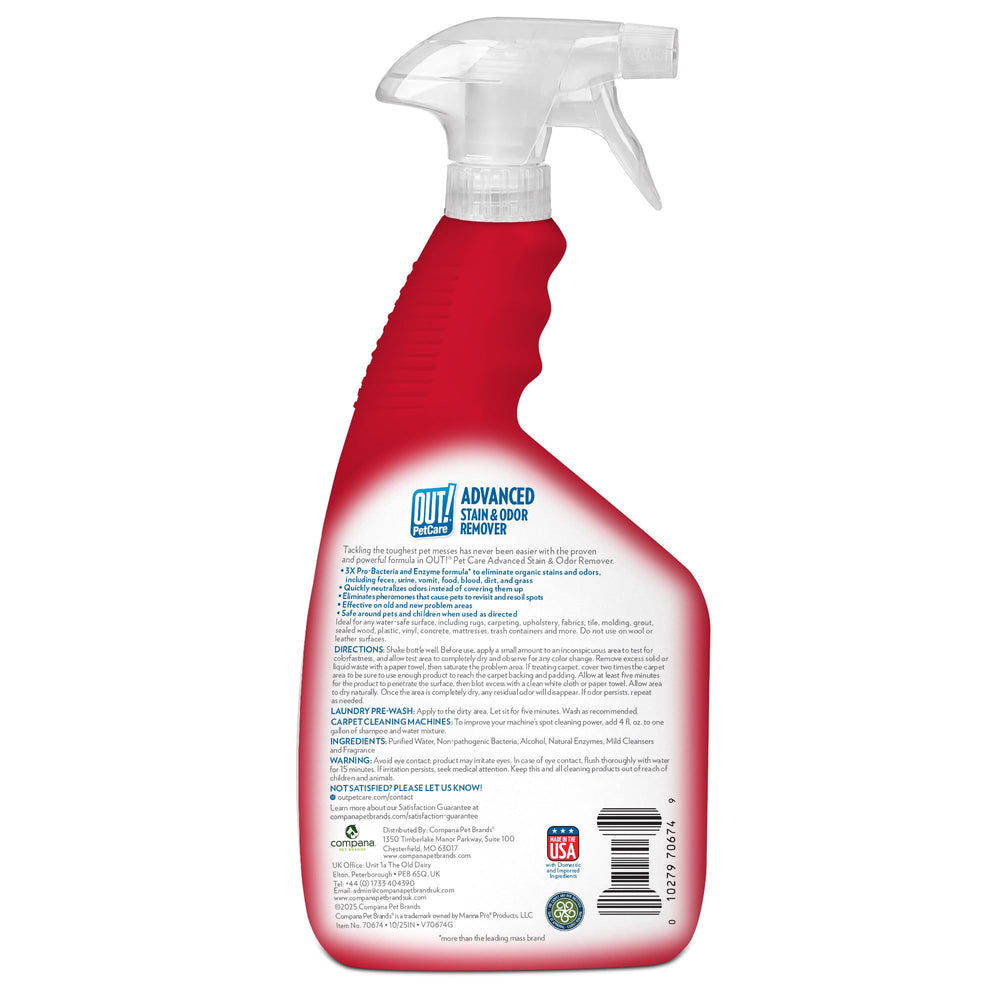 OUT! PetCare 2-pack provides convenient cleaning supplies for the home