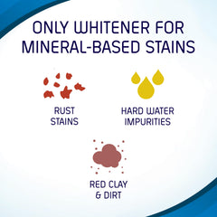 OUT White Brite pre-soak solution tackling tough stains on whites
