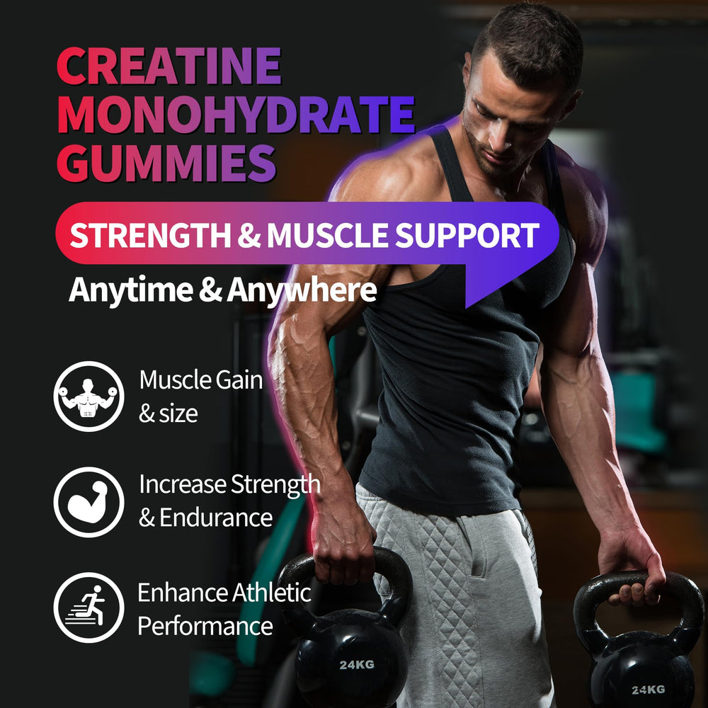 OUTELANDE gummies closeup shows chewy texture ideal for quick pre/post-workout fueling.