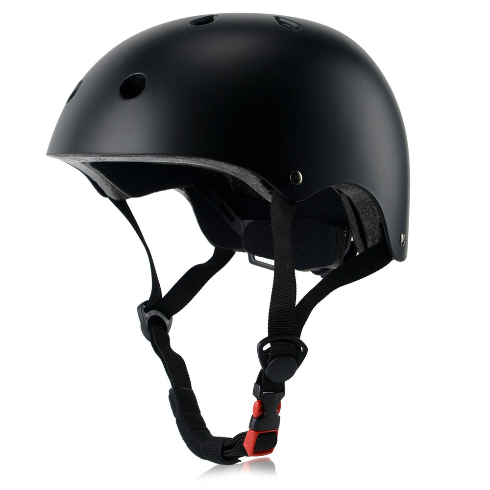 OUWOER kids bike helmet front view shows snug fit for growing heads during rides.