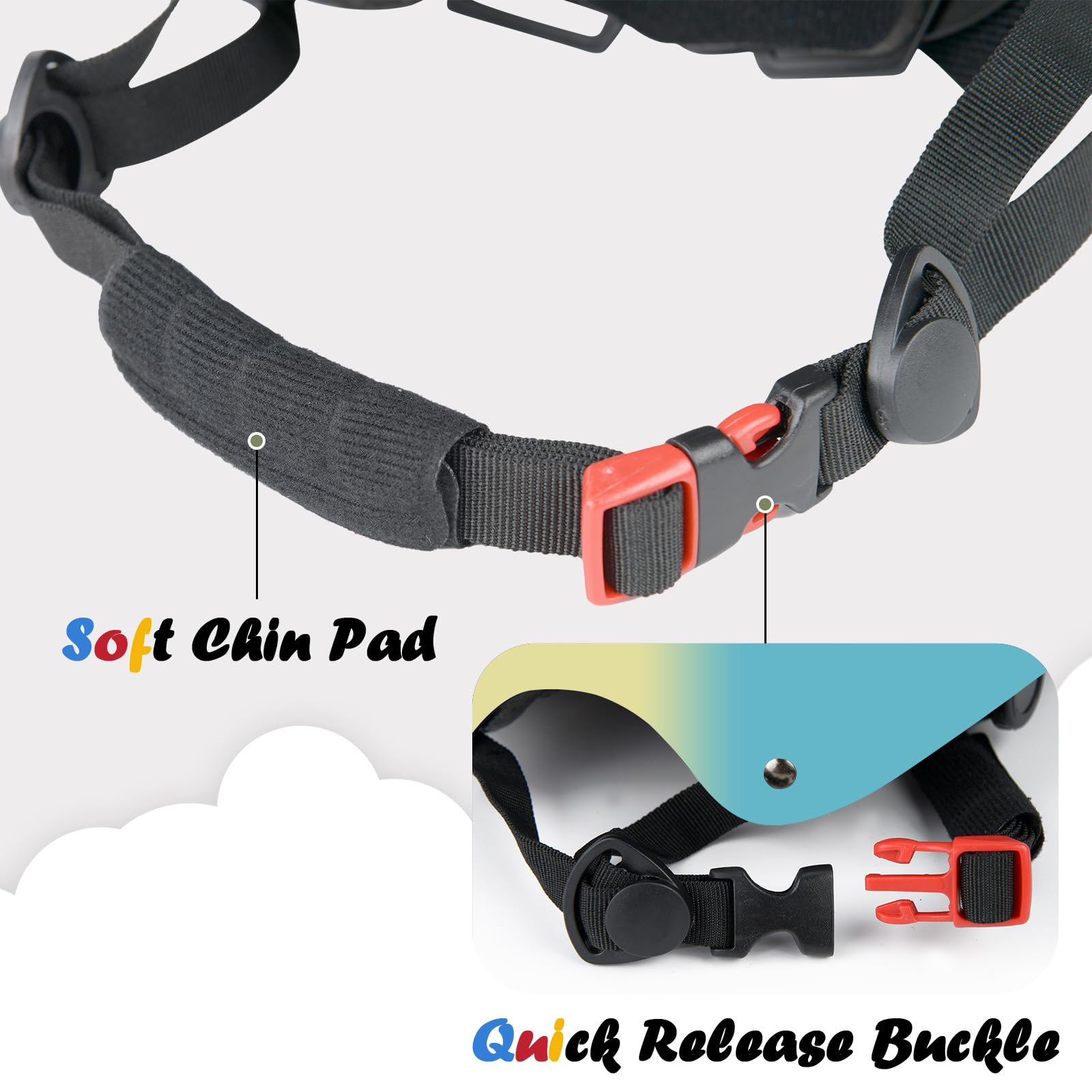 OUWOER Kids Bike Helmet meets CPSC safety standards for peace of mind.