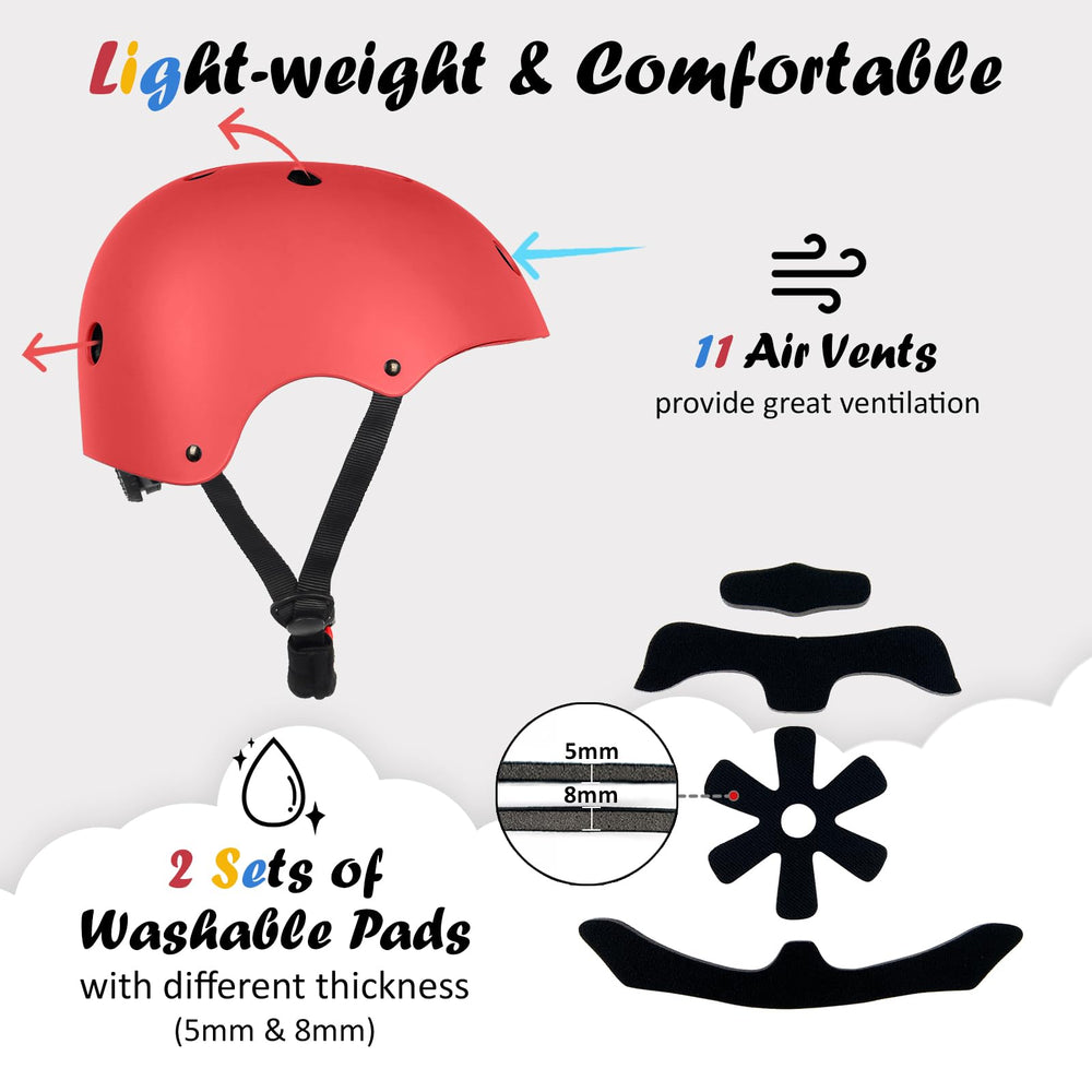 OUWOER helmet pad options offer comfortable, customizable padding.