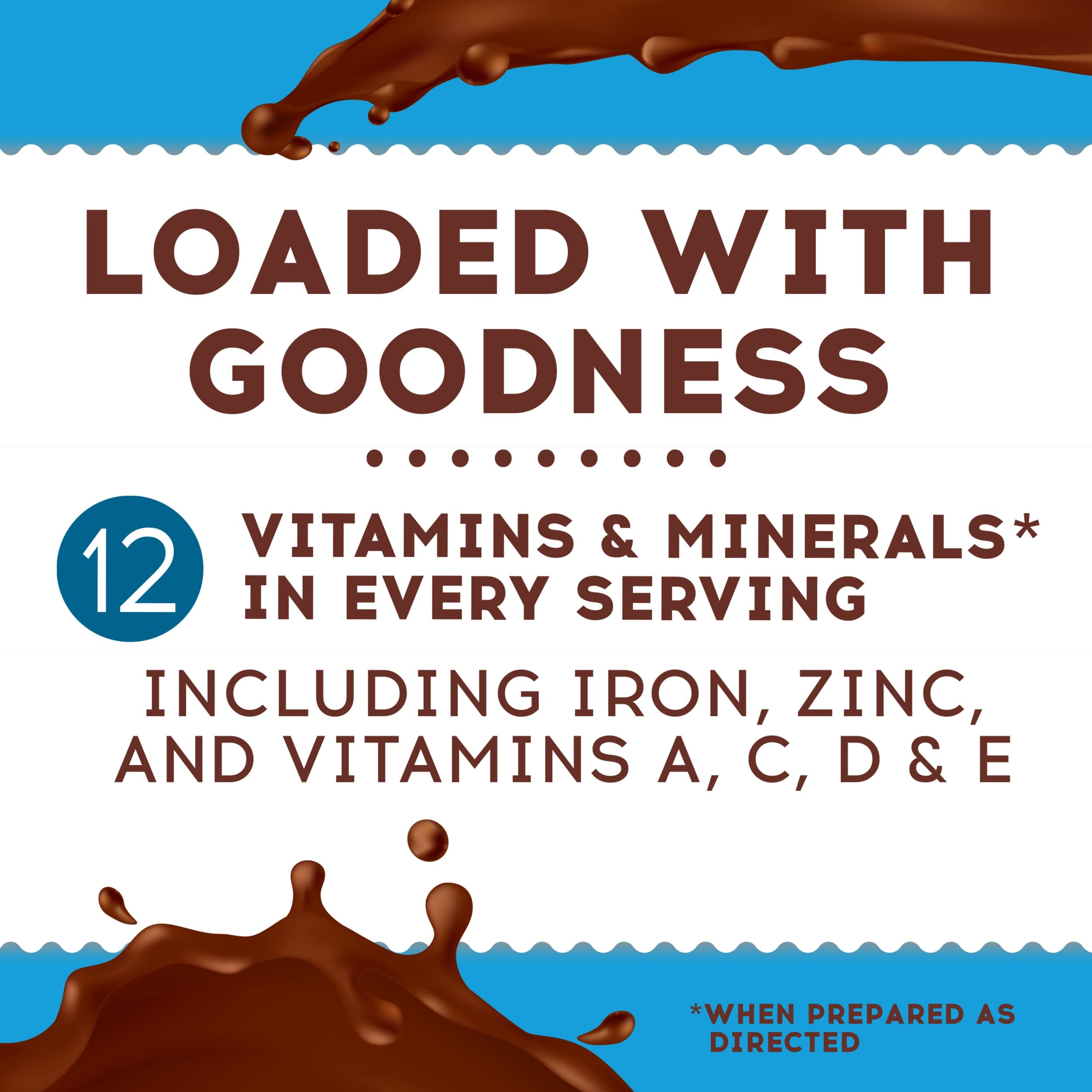 Ovaltine rich chocolate powder stirred into milk for comforting drinks.