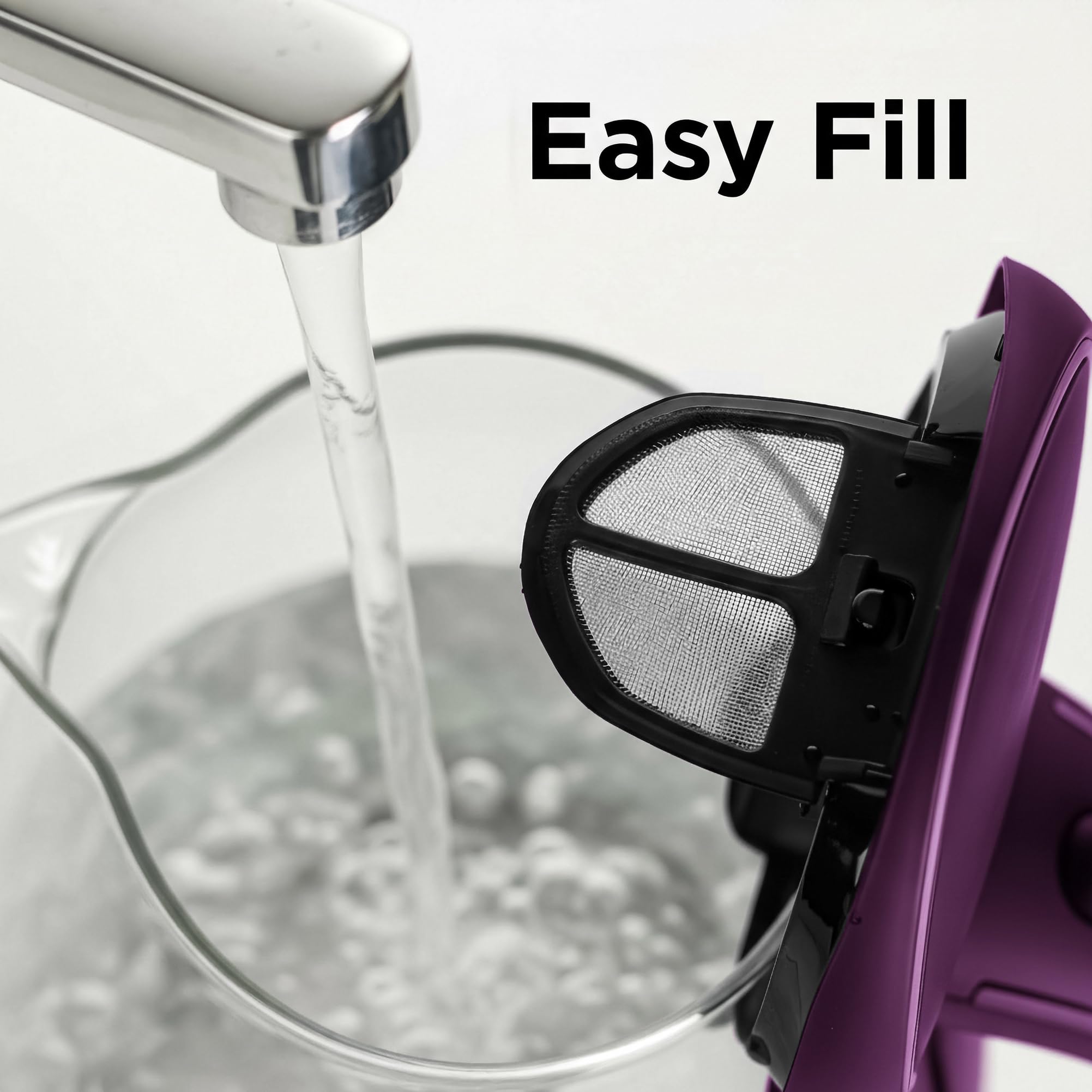 Stainless heating element in the KG83P provides durable performance.