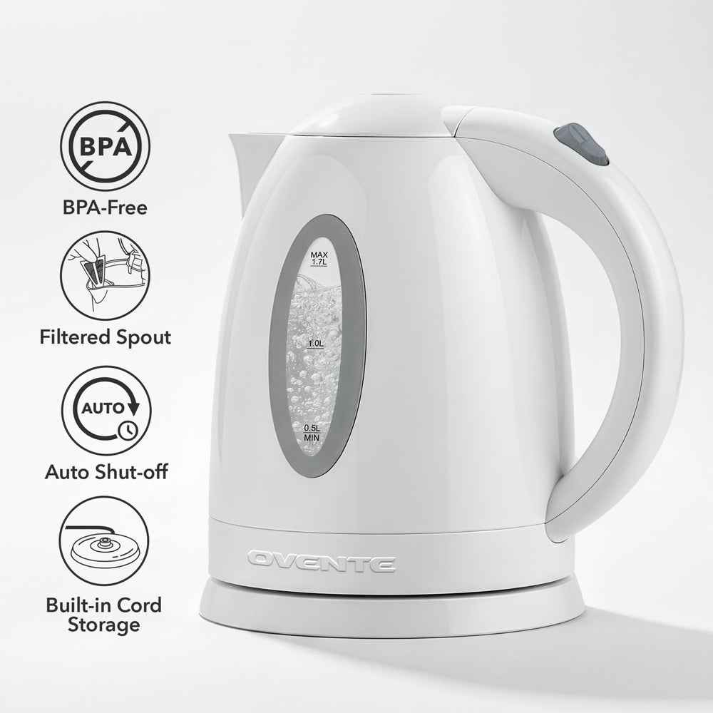 OVENTE KP72W locking lid shown for secure operation