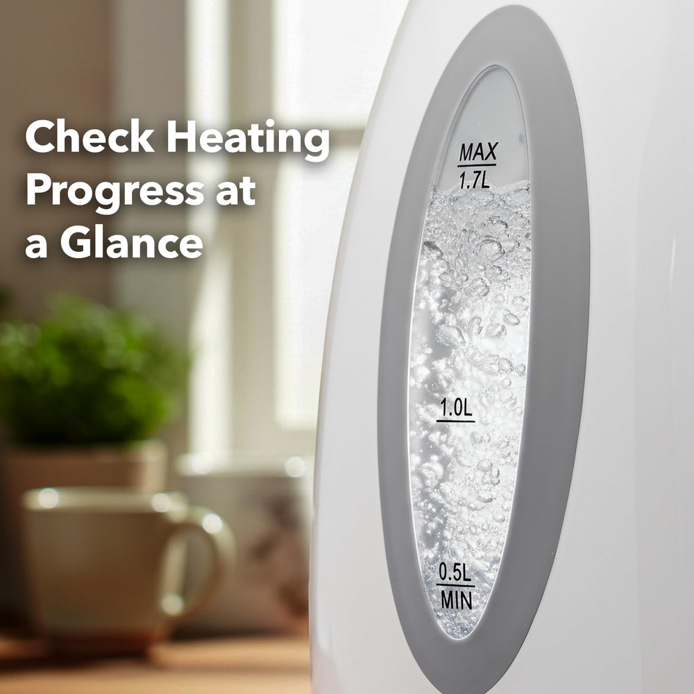 OVENTE KP72W stainless steel concealed heating element for durability