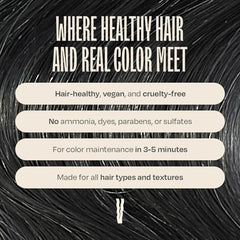 Overtone Royal Plum color swatch shows subtle shade and vibrancy