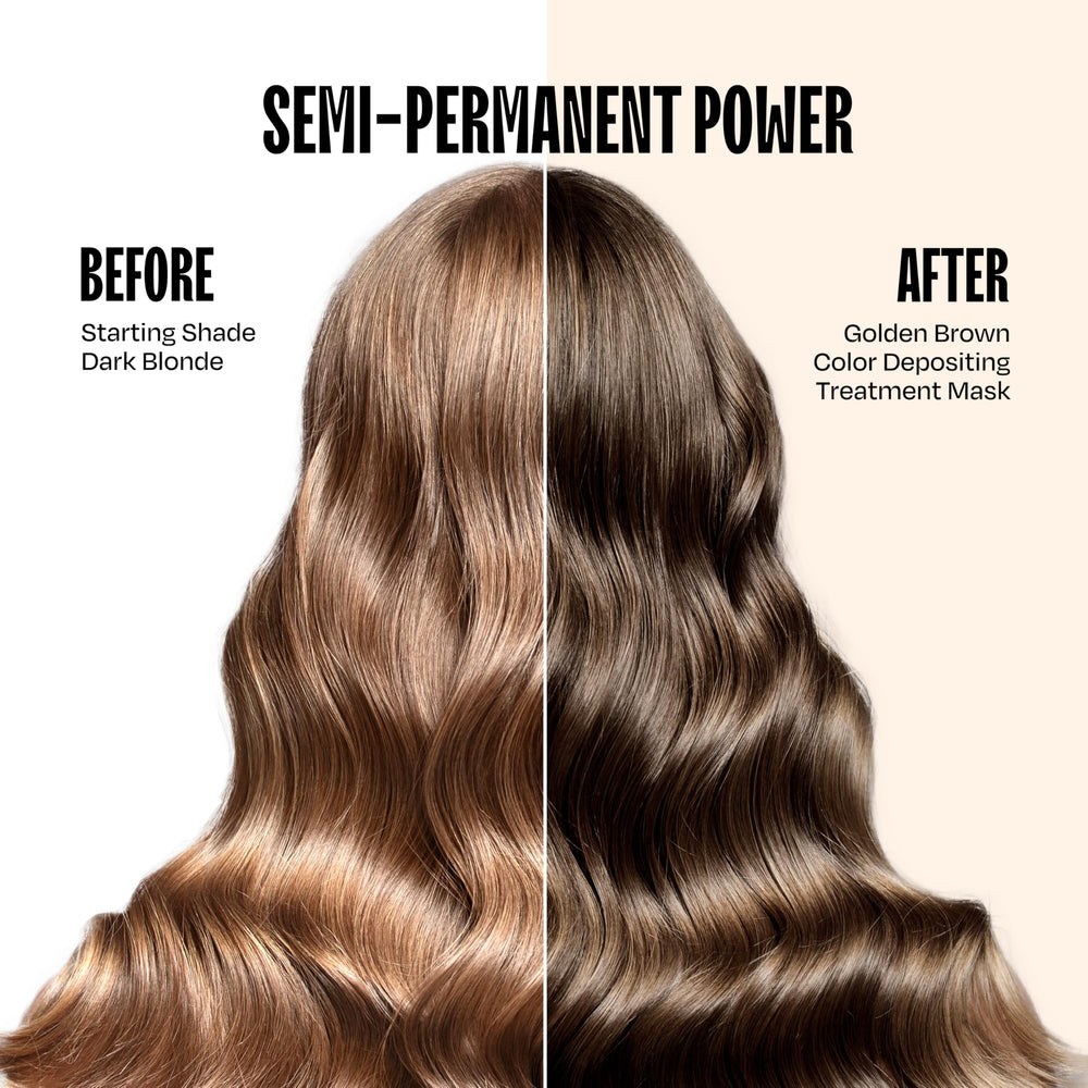 oVertone nourishing formula with shea butter and coconut oil on hair