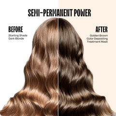 oVertone nourishing formula with shea butter and coconut oil on hair