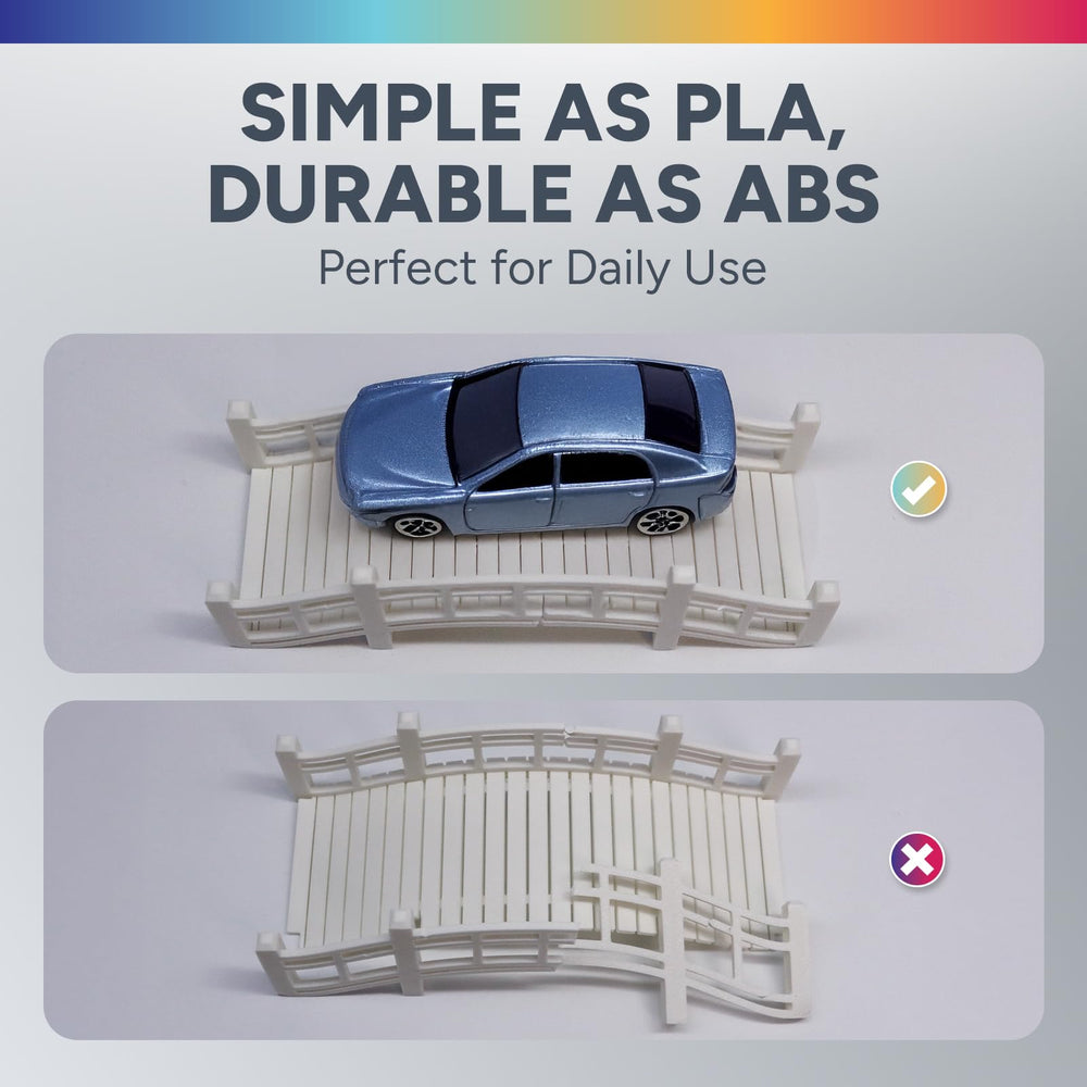 OVERTURE PETG weather-resistant material for outdoor use and harsh environments.