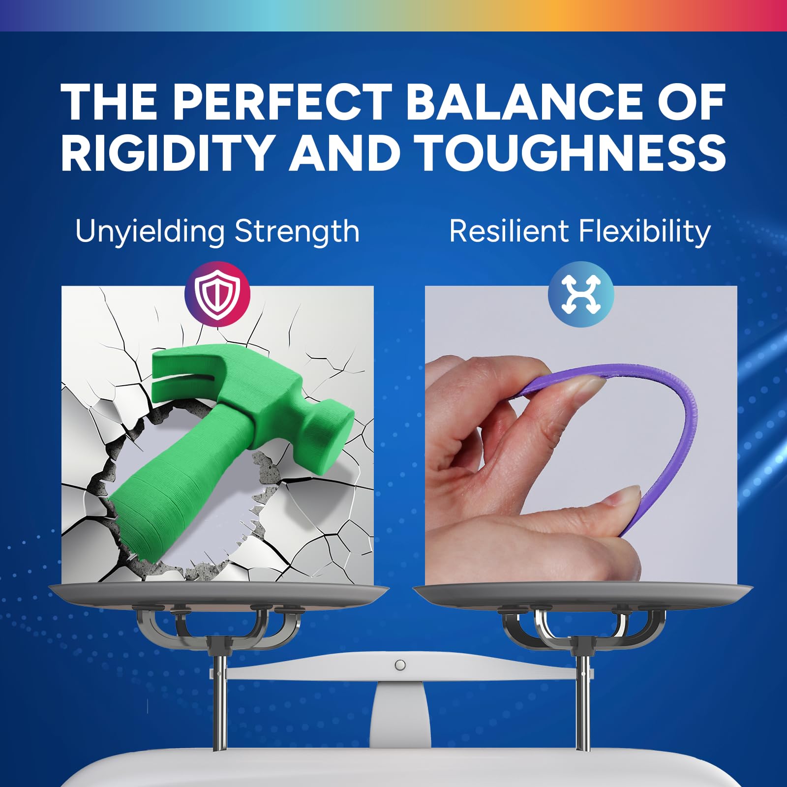 OVERTURE PLA Plus high-precision CCD-monitored filament for tight dimensional control.