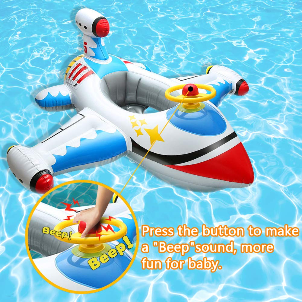 OVV baby float boat dimensions 43 by 39 inches for toddlers.
