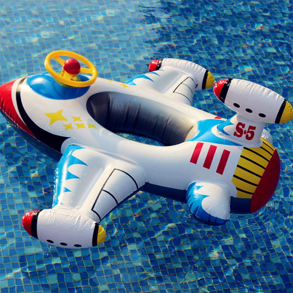 OVV baby float boat in-pool use in shallow water with supervision.