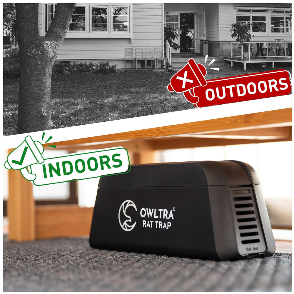 OWLTRA OW-1 in-use kitchen placement for discreet protection.