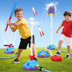 OWNONE 4-in-1 water sport toy rocket launch for outdoor fun with kids