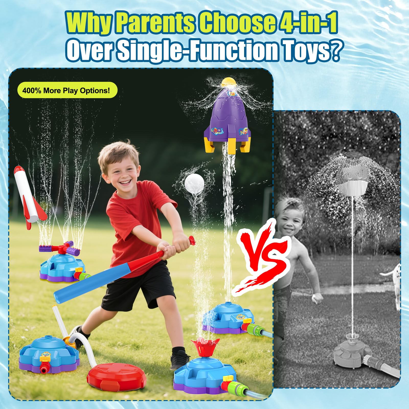 OWNONE backyard summer outdoor play for kids and families