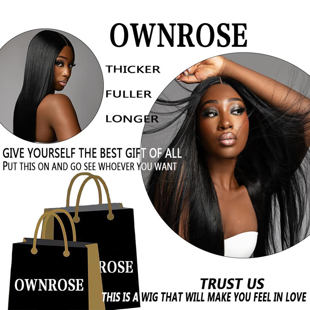 OWNROSE versatile wig suitable for daily wear and special occasions.