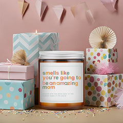 OWSUMER new mom gift label with heartwarming message for encouragement.