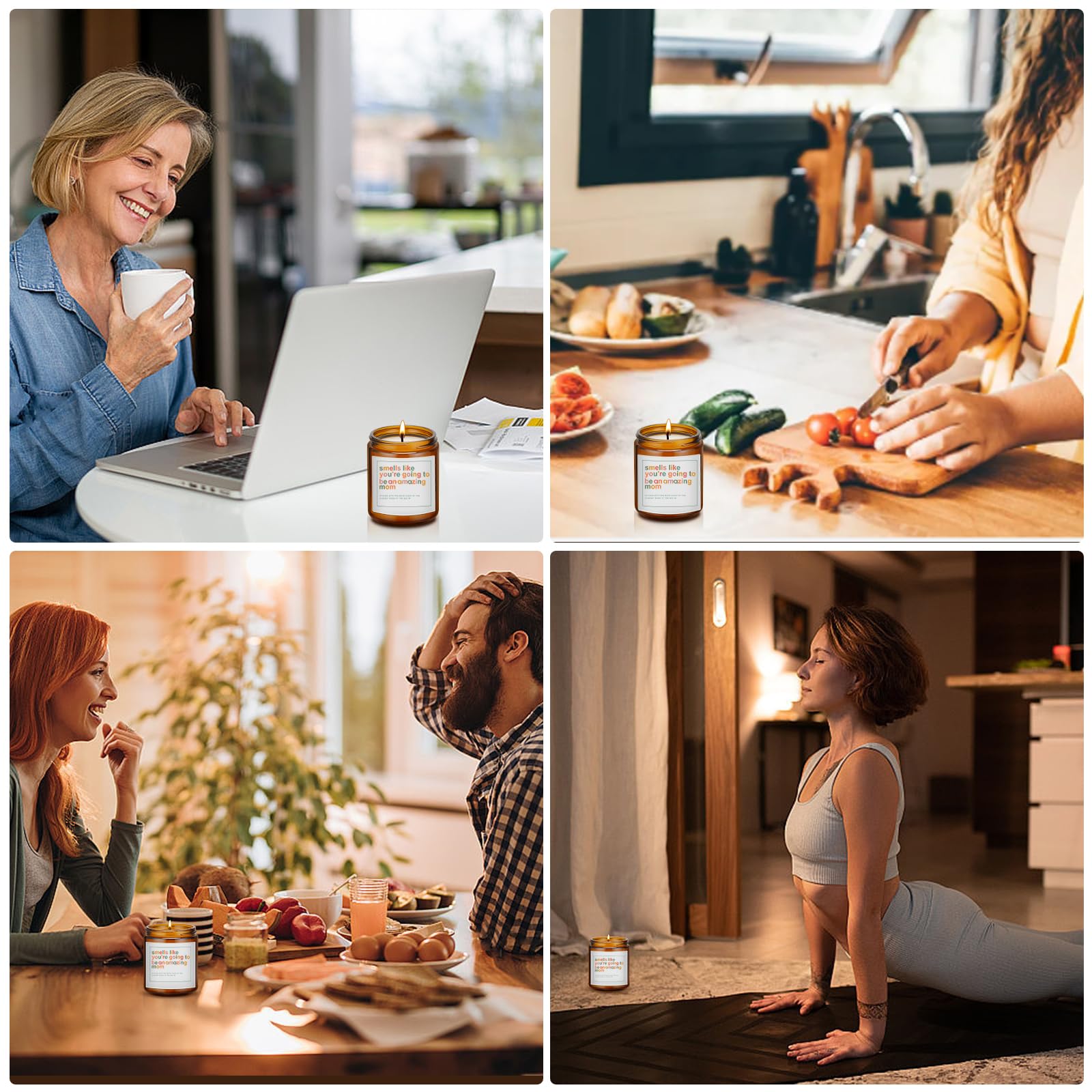 OWSUMER postpartum self-care candle for gentle self-care moments.