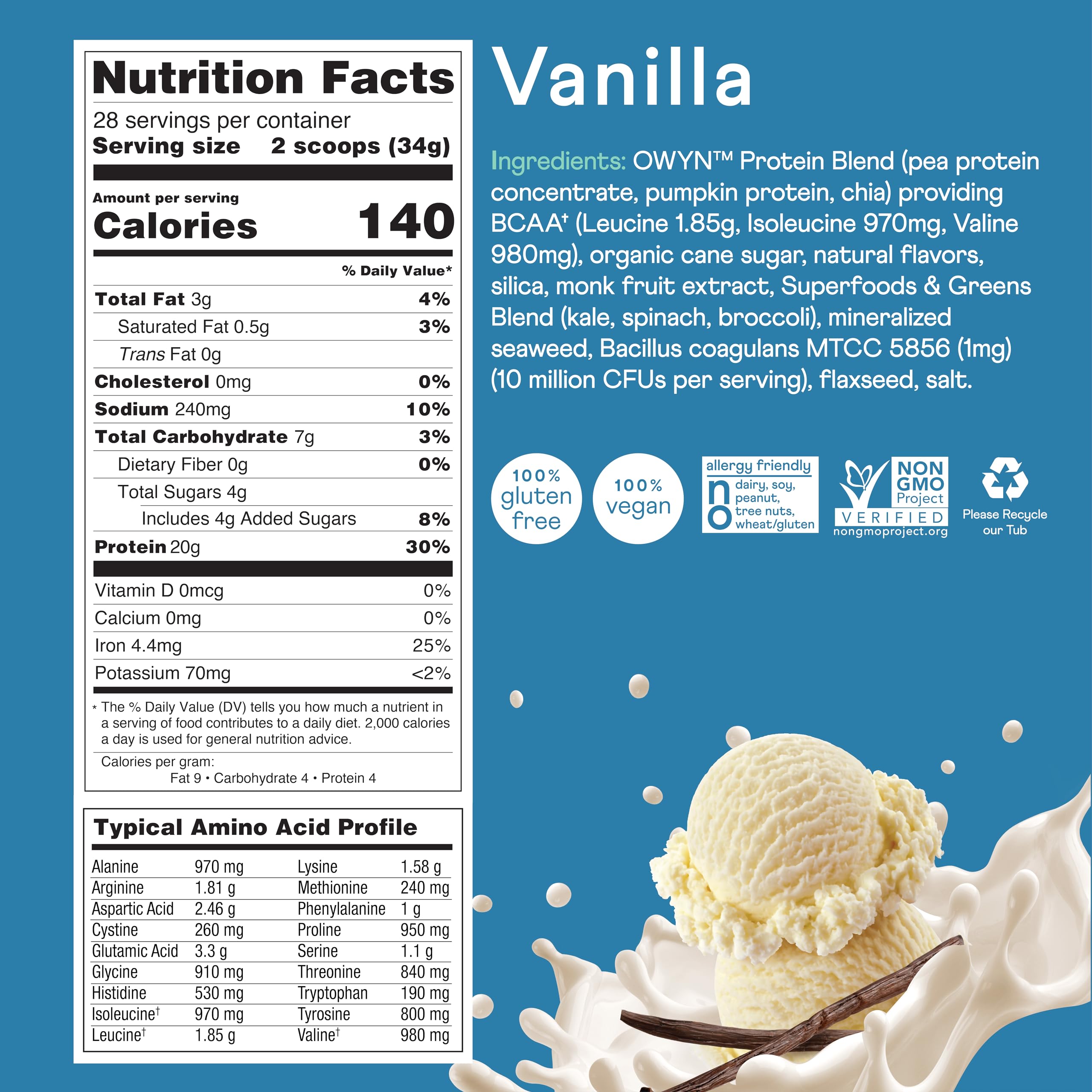 OWYN on-the-go protein for active lifestyles and convenient nutrition