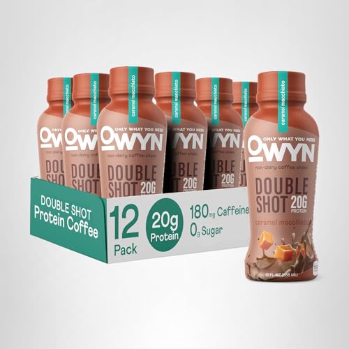 On-the-go caffeine boost from a dairy-free shake supports busy days.