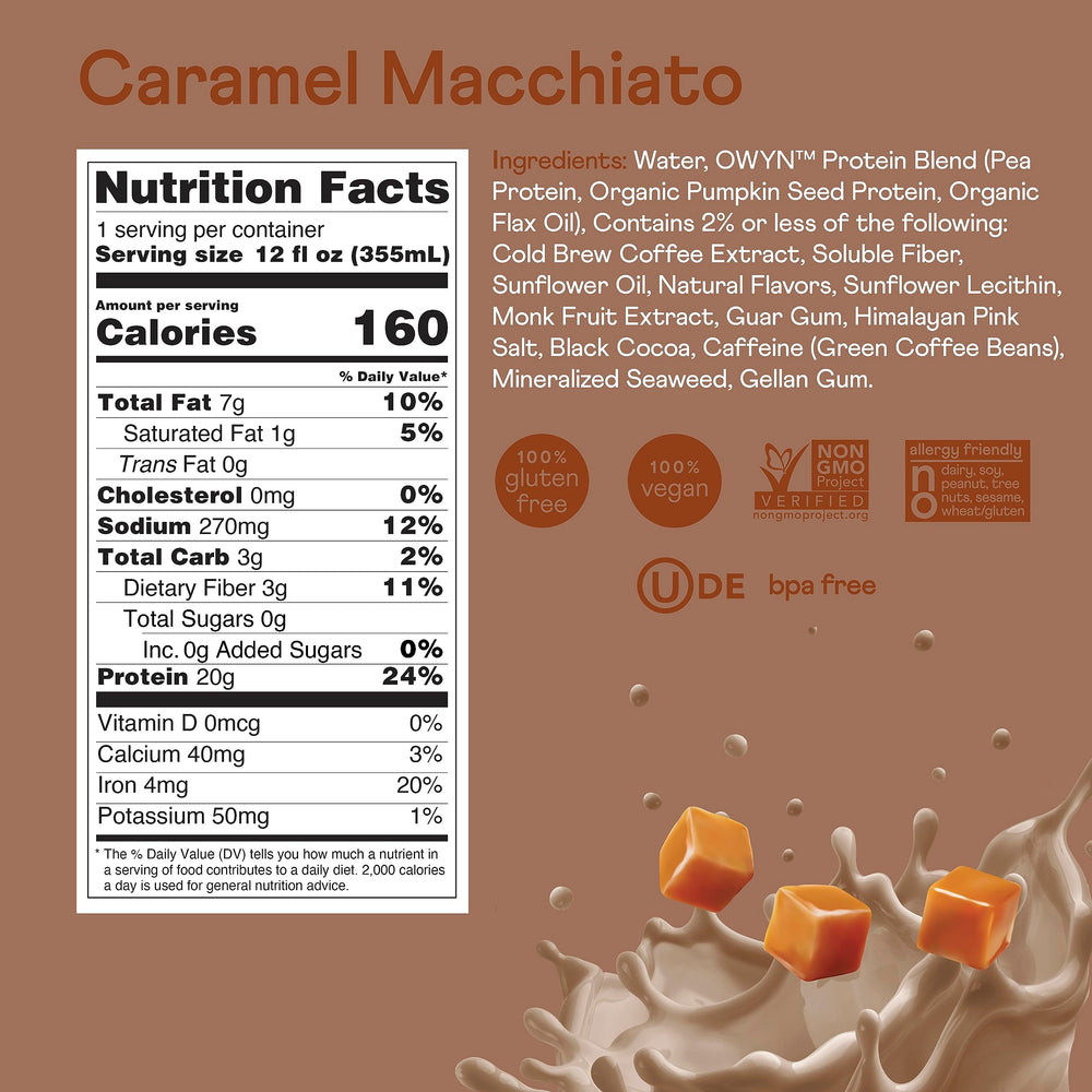 Plant-based protein ingredients like chia and pea support balanced nutrition.