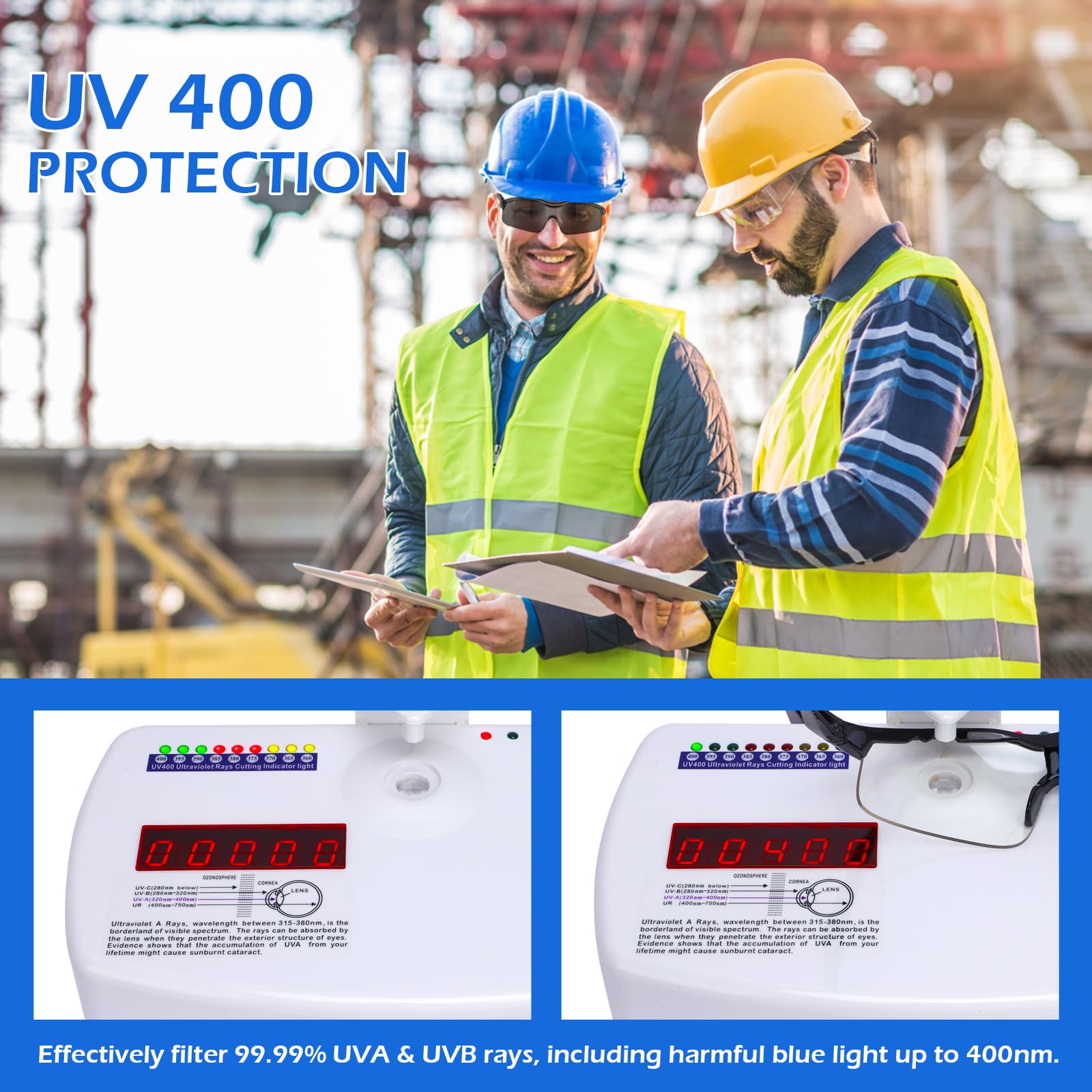 OXG UV protection coating blocks harmful rays during outdoor tasks.