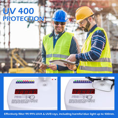 OXG UV protection coating blocks harmful rays during outdoor tasks.