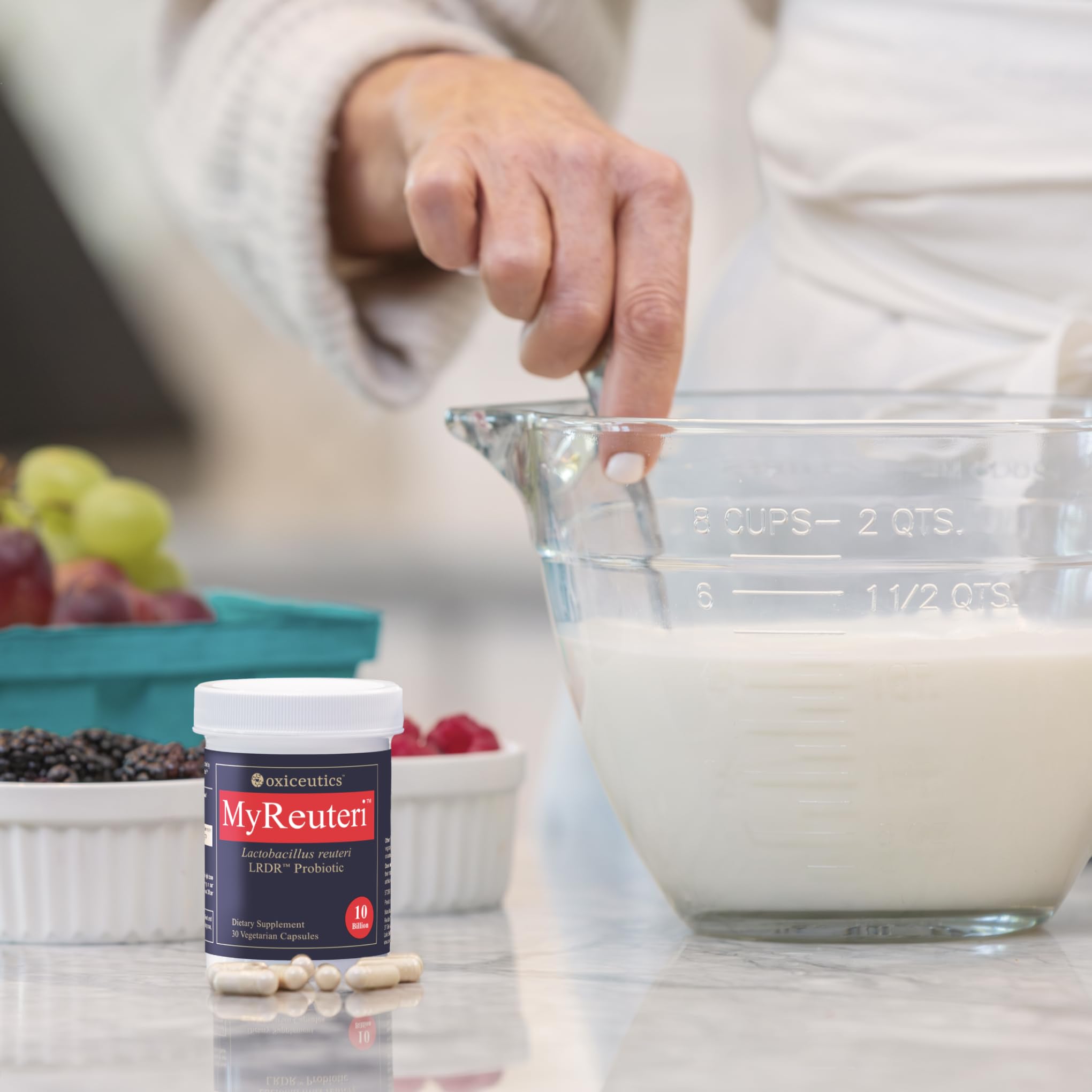 dairy-free option from oxiceutics MyReuteri for plant-based diets.