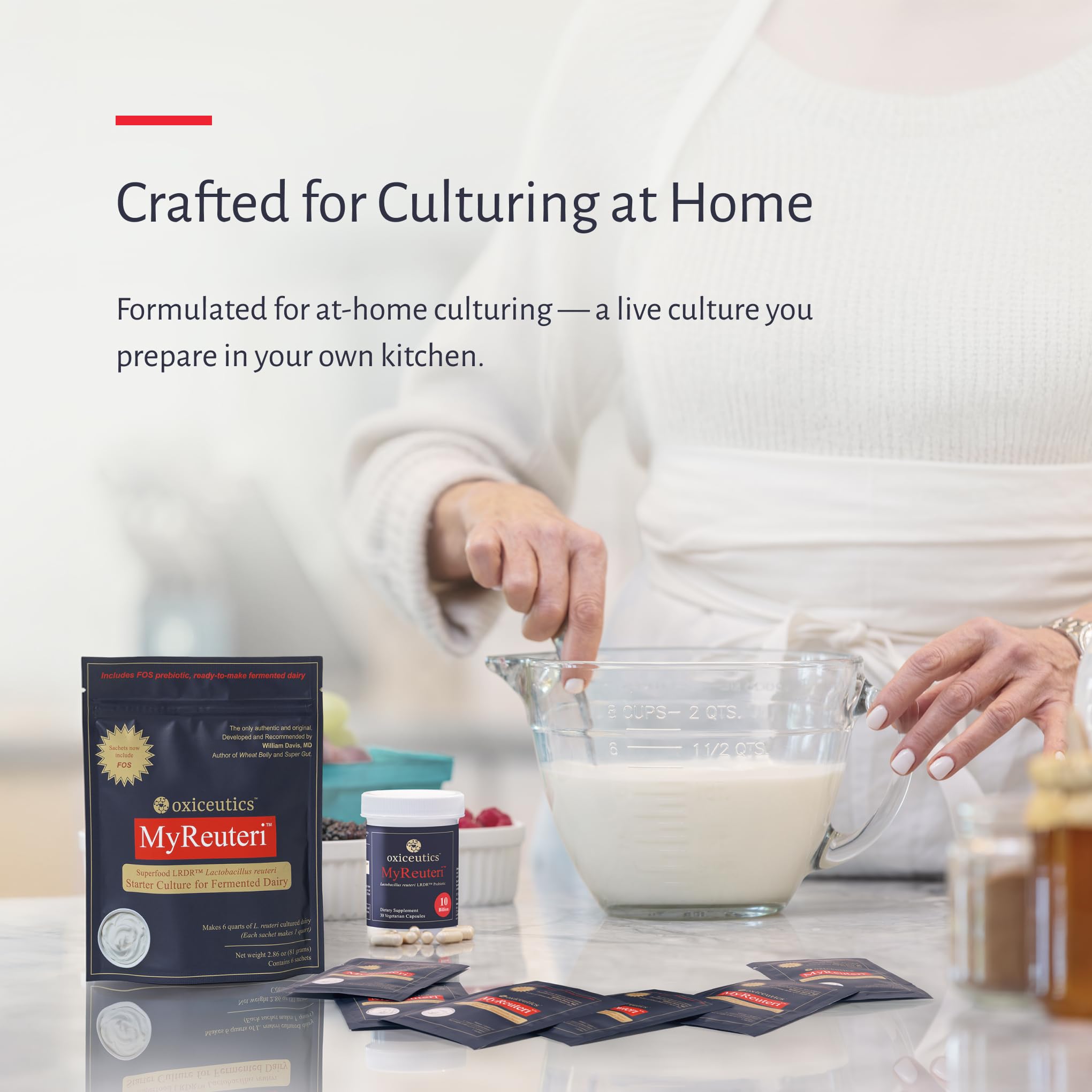oxiceutics MyReuteri fermentation setup illustrating warm, steady temps for best culture growth