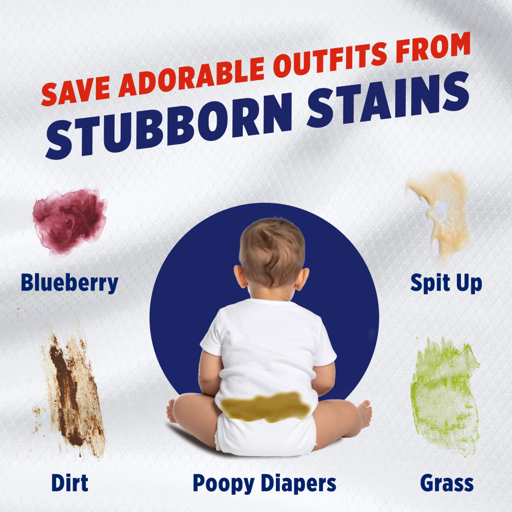 OxiClean Max Force compatible with many fabrics from cotton to synthetics.