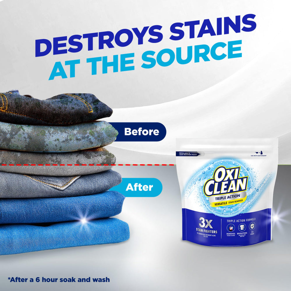 Brightening towels and linens with OxiClean powder.