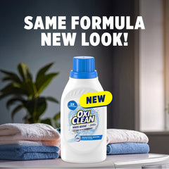 Oxiclean White Revive label closeup highlights stain lifting formula