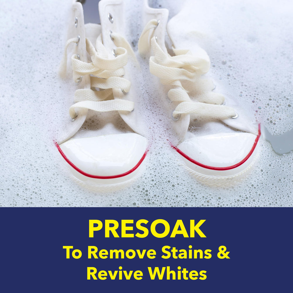 OxiClean White Revive color-safe formula protects fabrics.