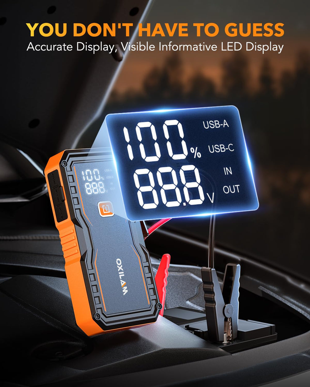 OXILAM 6000A waterproof shell protects electronics in adverse weather