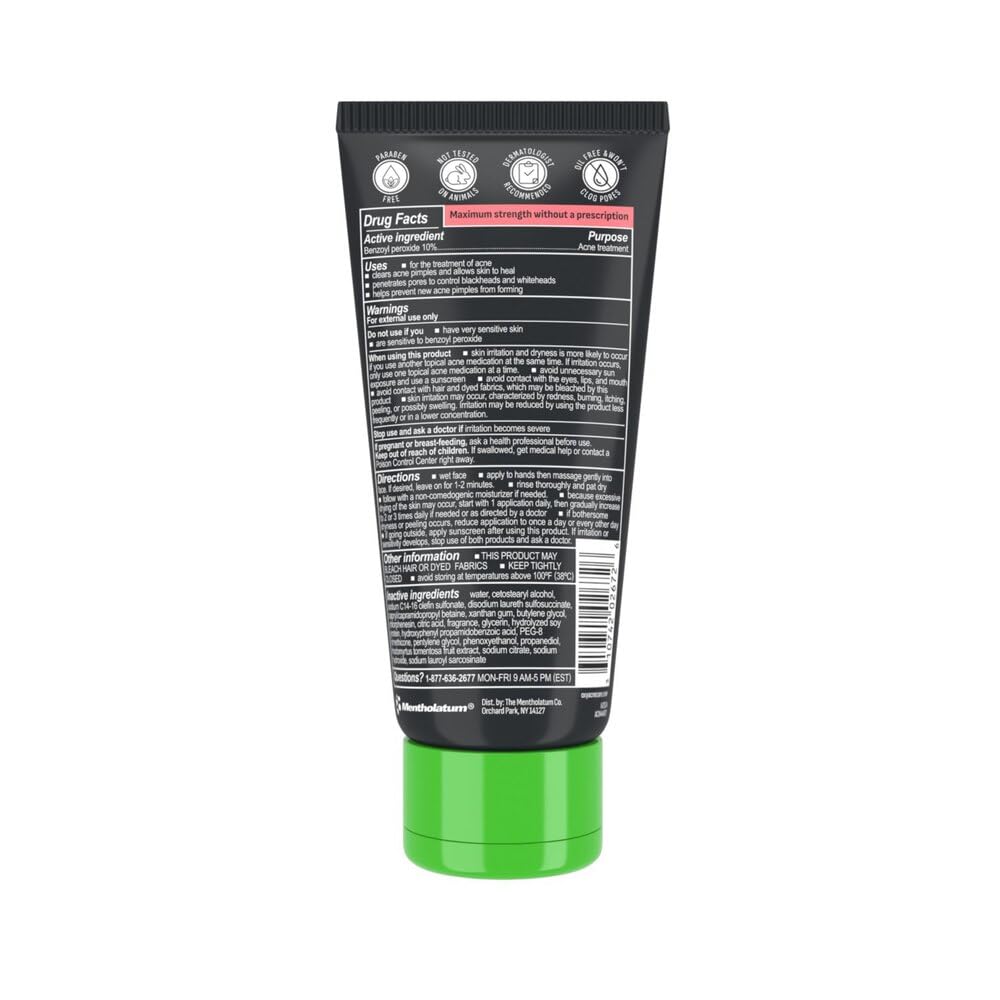 Oxy Acne Face Wash foaming lather close-up highlighting creamy texture for thorough cleansing.