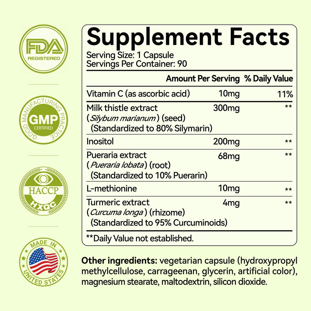 OxyEnergy Milk Thistle 80% extract capsules illustrate potent plant-based liver support