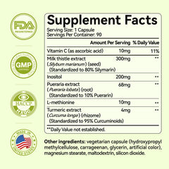 OxyEnergy Milk Thistle 80% extract capsules illustrate potent plant-based liver support