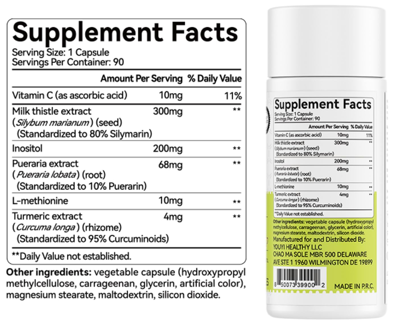 OxyEnergy milk thistle capsules close-up highlighting vegetarian capsules and antioxidant potential