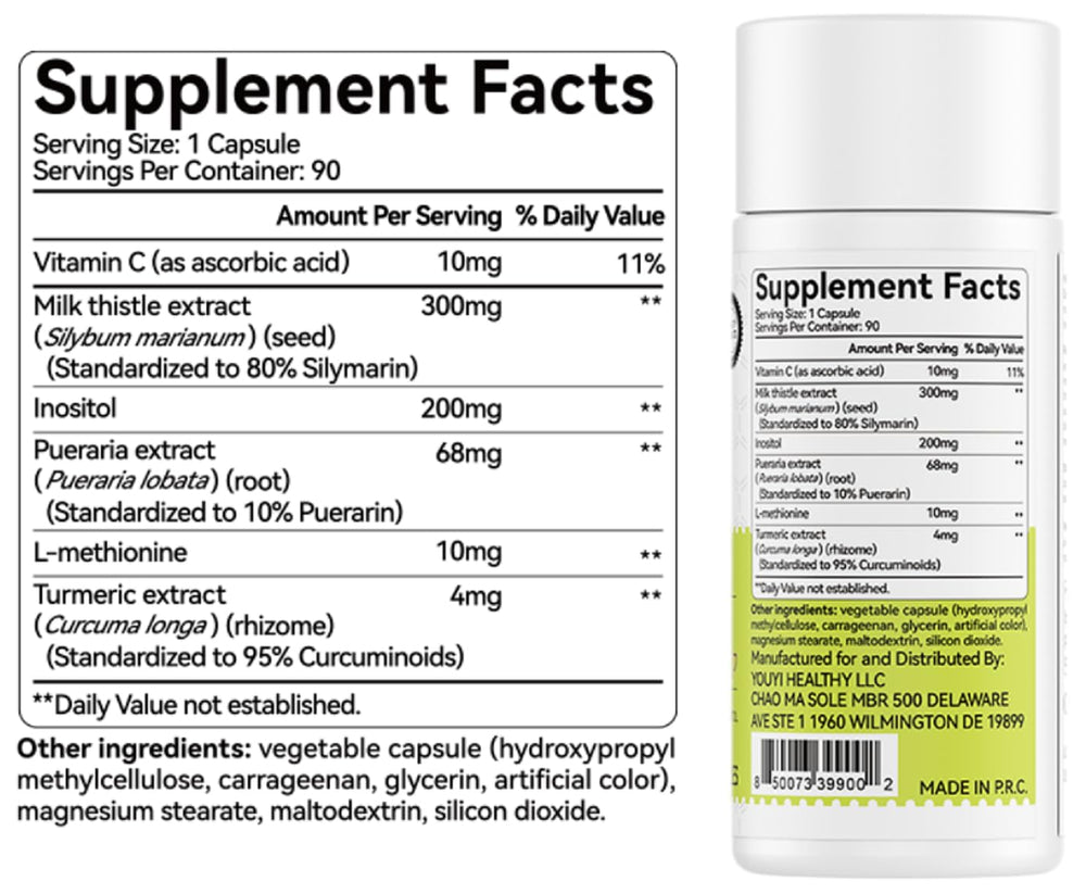 OxyEnergy milk thistle capsules close-up highlighting vegetarian capsules and antioxidant potential