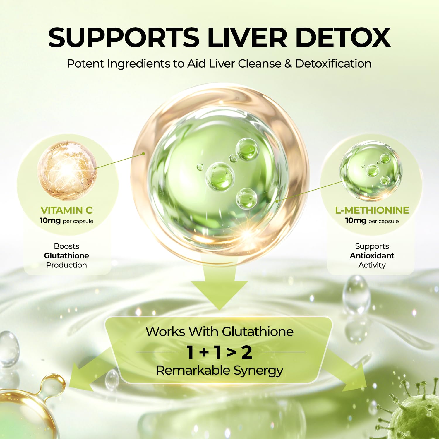 OxyEnergy pueraria blend capsules shown for supportive liver care