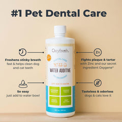 Oxyfresh capful measure to dose daily.