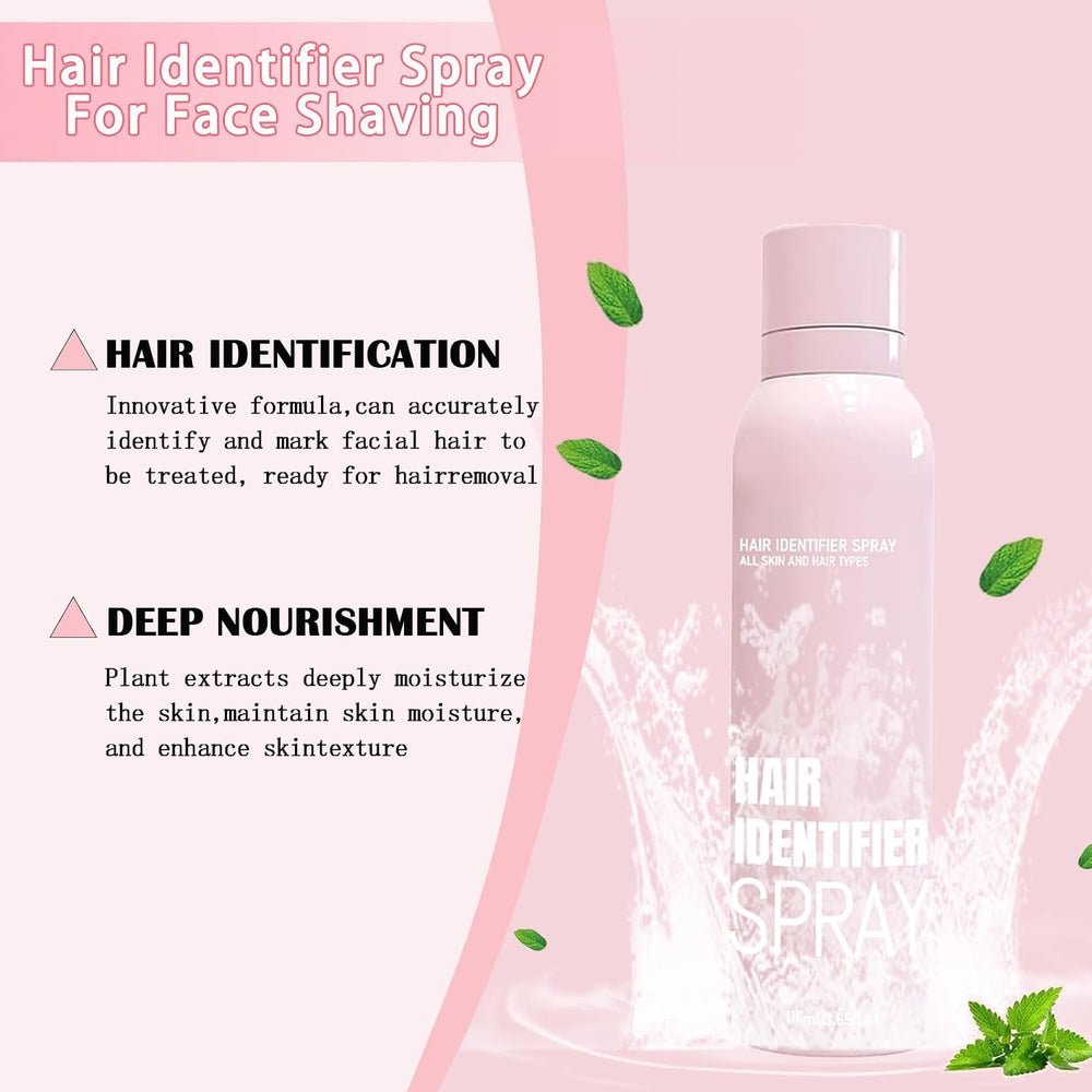 OYB Hair Identifier Spray creates a cooling protective layer to reduce friction during shaving