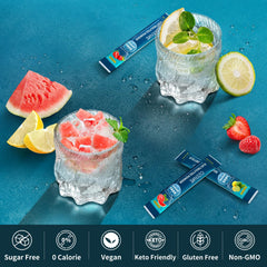 OZENKE electrolytes strawberry packet ideal for travel and daily hydration