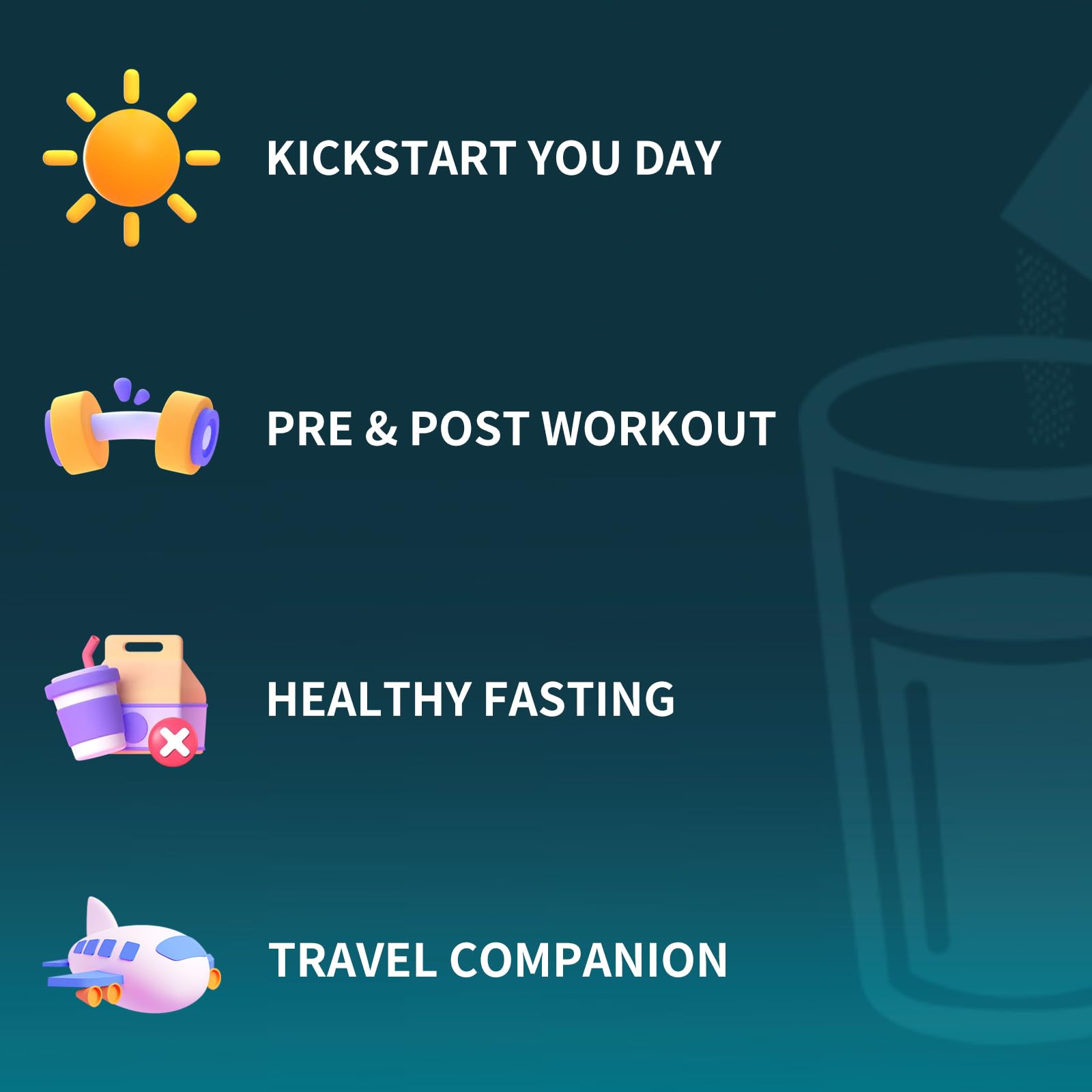 OZENKE zero-calorie electrolyte powder